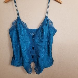 Victoria's Secret || vintage gold label lace cami